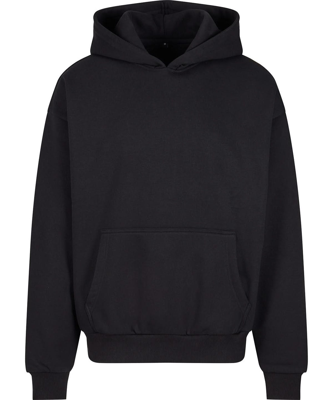 Build Your Brand BYB Ultra heavy oversized hoodie BY268 - Black - Customisable Hoodies
