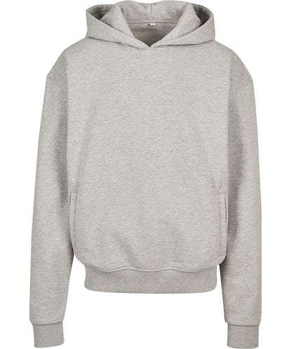 Build Your Brand BYB Ultra heavy oversized hoodie BY268 - Heather Grey - Customisable Hoodies