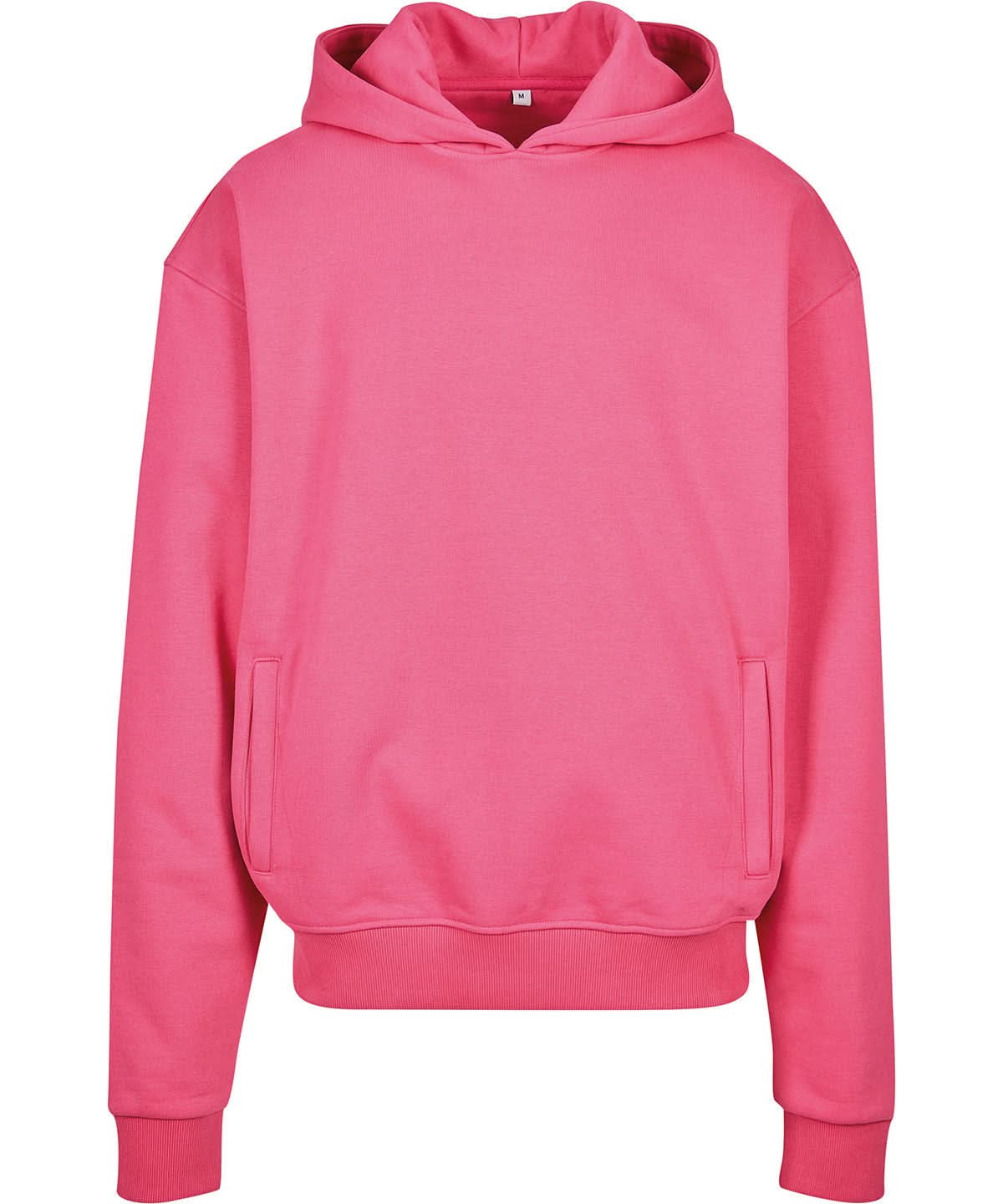 Build Your Brand BYB Ultra heavy oversized hoodie BY268 - Hibiskus Pink - Customisable Hoodies