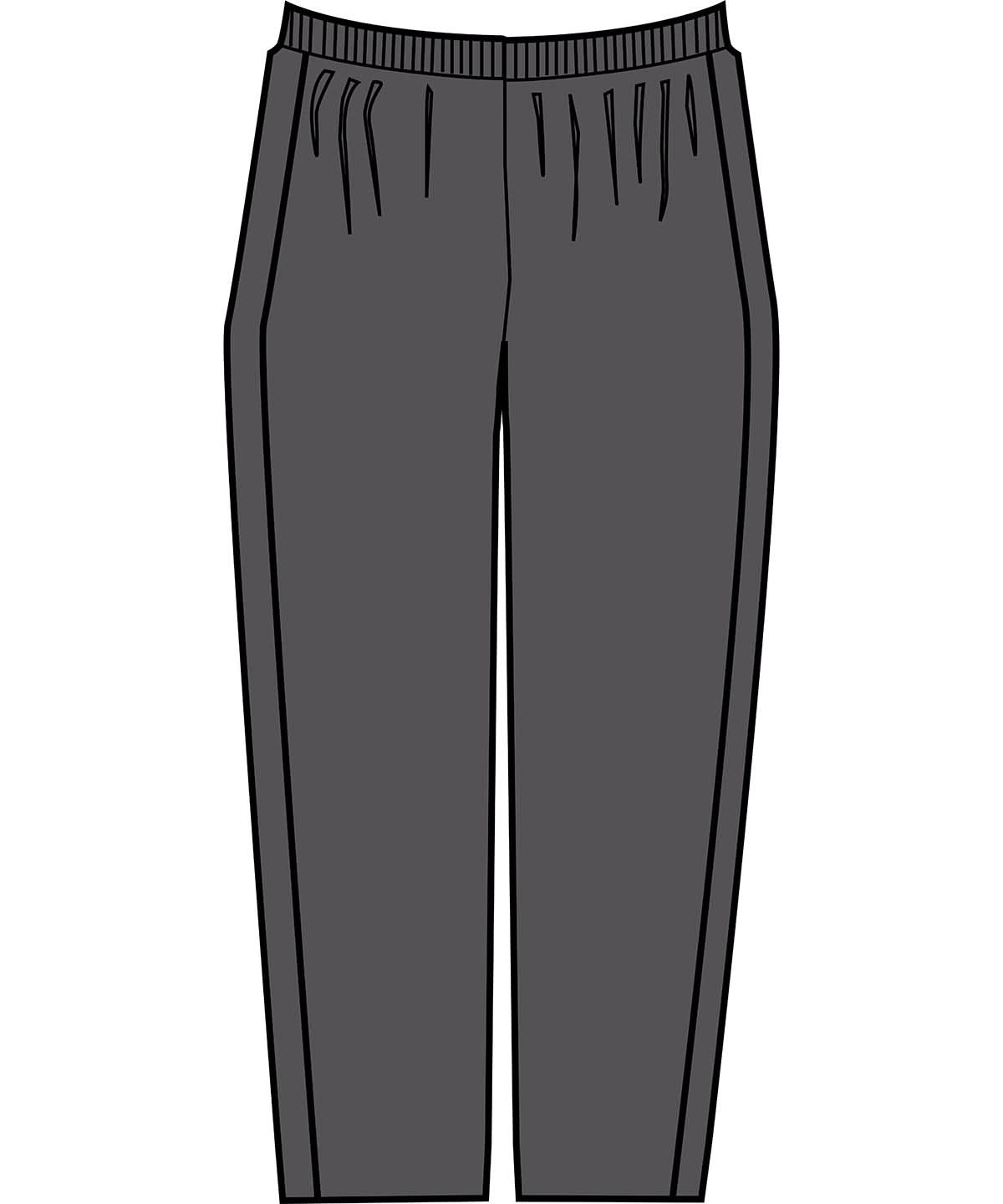Build Your Brand BYB Vintage heavy trackpants BY296 - Magnet - Customisable Sweatpants