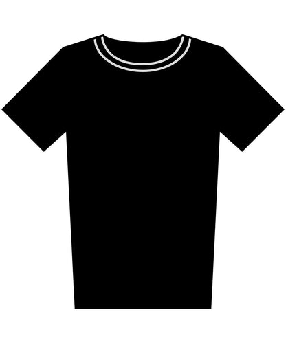Build Your Brand BYB Tall tee BY310 - Black - Customisable T-Shirts