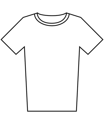 Build Your Brand BYB Tall tee BY310 - White - Customisable T-Shirts