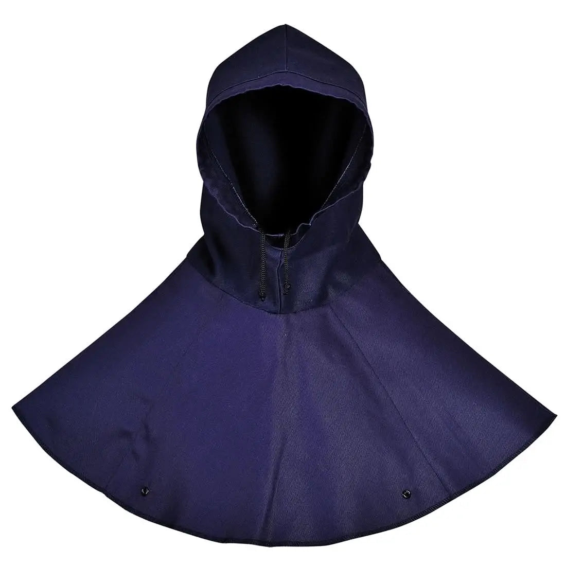 Bizweld Work Fr Cape Hood Bz12 - Navy OneSize - Customisable Flame Resistant Accessories
