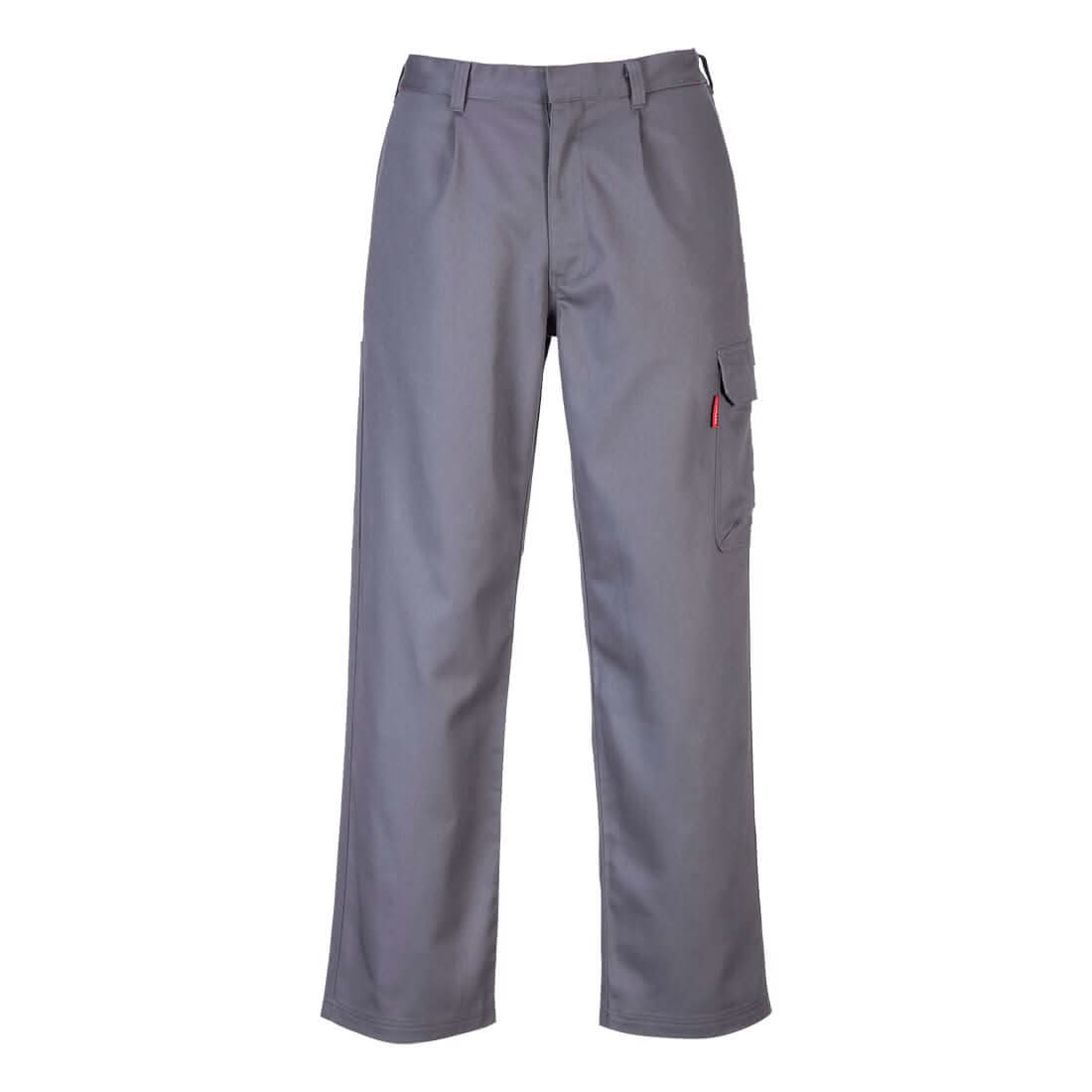 Portwest Bizweld FR Cargo Trousers BZ31 - Grey - Customisable Trousers