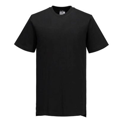 Cotton Mesh Air Pro T Shirt S/S C195 - Black M - Customisable T-Shirt