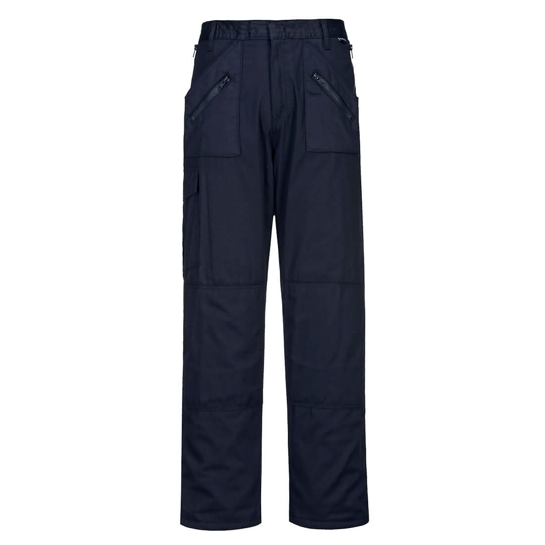 Portwest Lined Action Trousers C387 - Navy Tall - Customisable Trousers