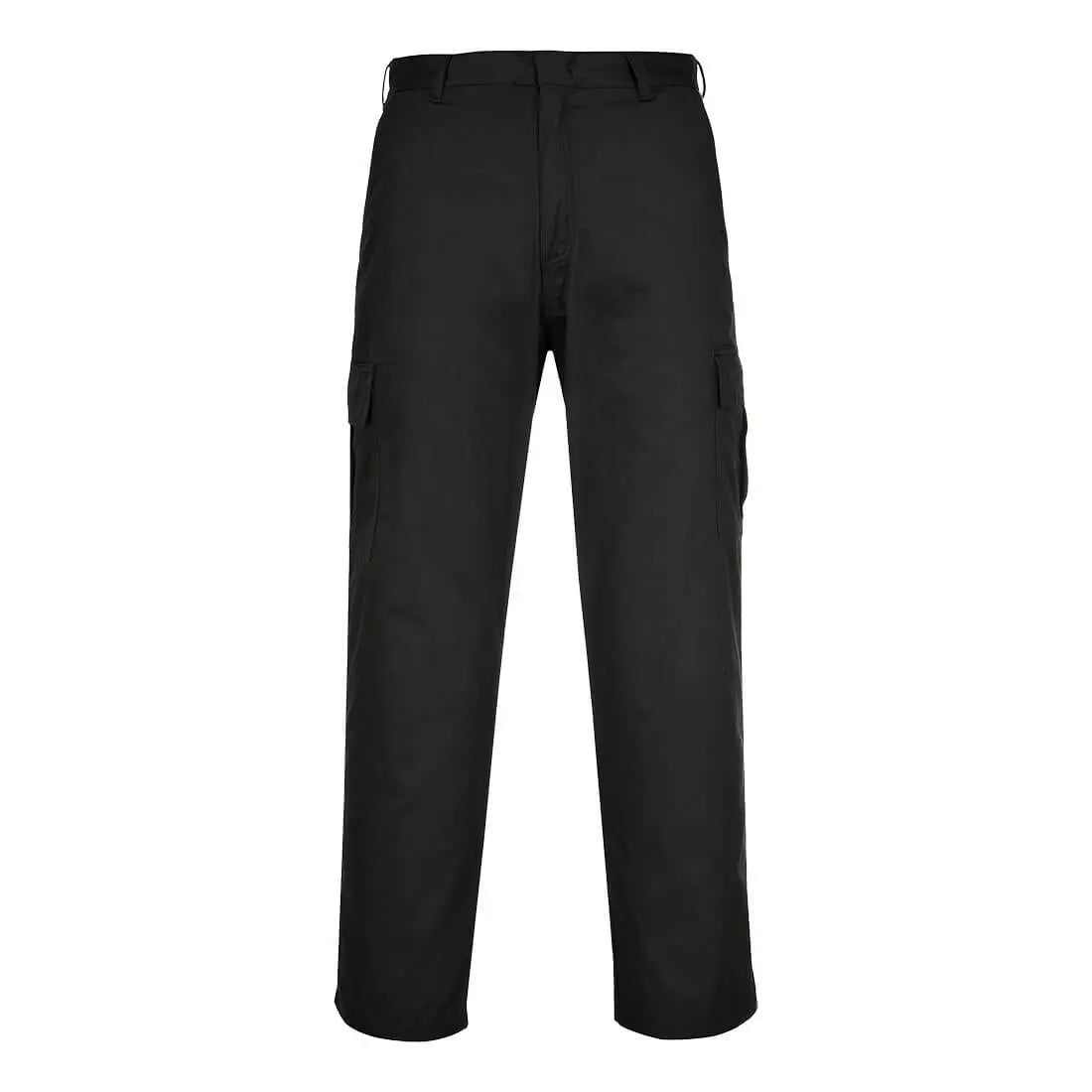 Combat Trousers C701 - Black Short - Customisable Work Trousers