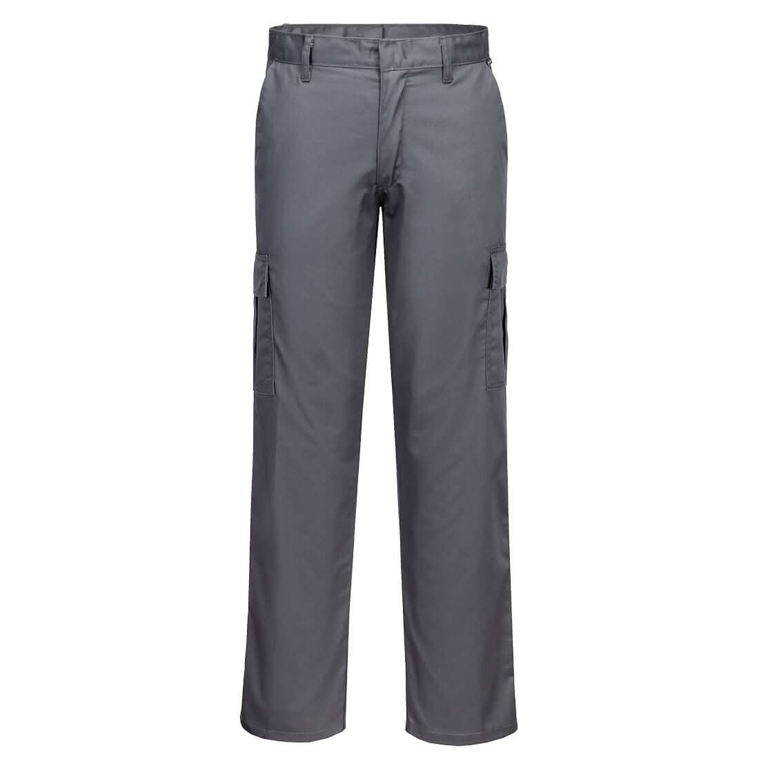 Portwest Combat Trousers Grey C701 - Grey - Customisable Trousers