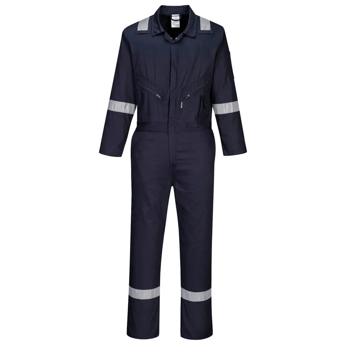 Iona Cotton Coverall C814 - Navy - Customisable Coveralls