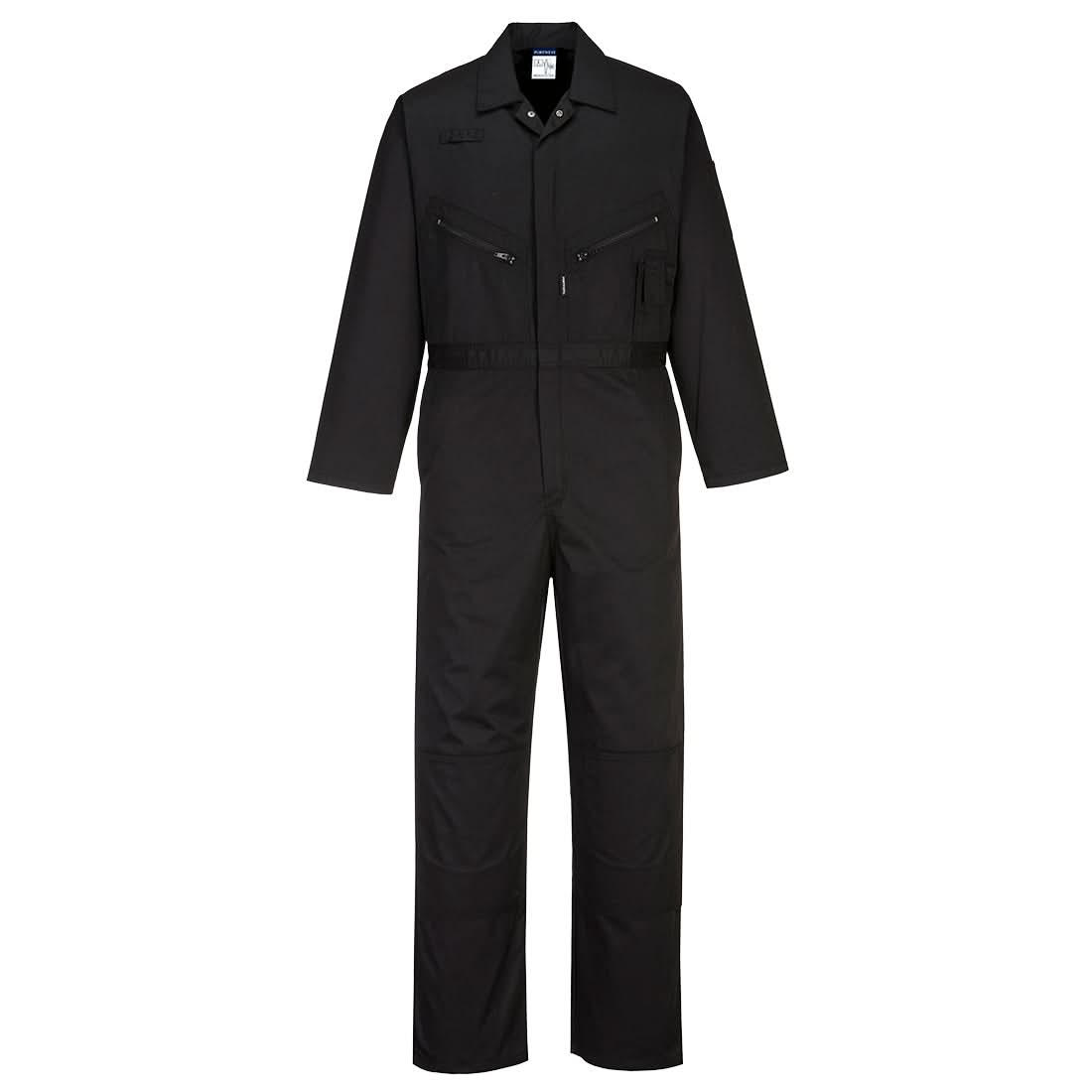 Portwest Kneepad Coverall C815 - Black - Customisable Coveralls