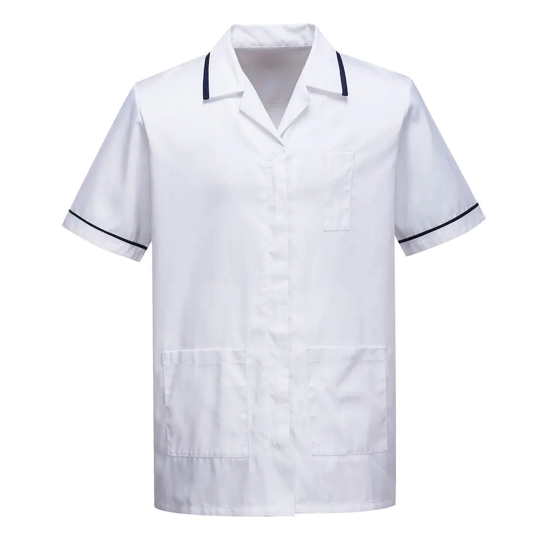 Medical Tunic S/S - White XL - Customisable Tunics