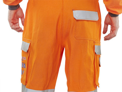 Beeswift Arc Compliant Hi Vis Rail Spec Trousers - - Customisable Trousers