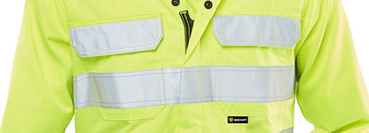 Beeswift Arc Compliant Hi Vis Boilersuit - - Customisable Boilersuits