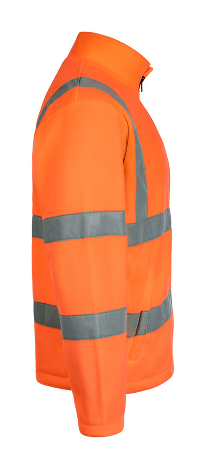 Beeswift Carnoustie Hi Vis Fleece Jacket - - Customisable Fleeces