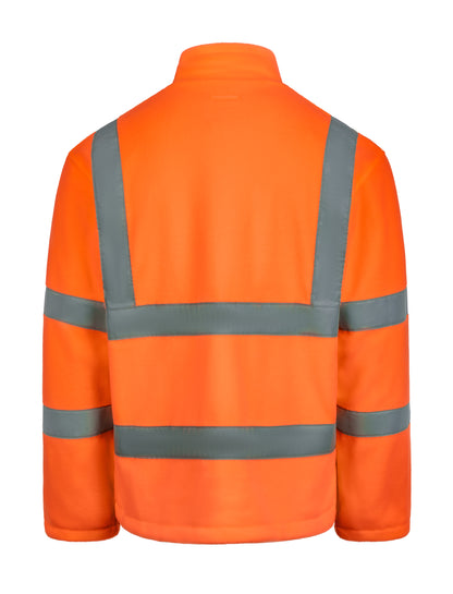 Beeswift Carnoustie Hi Vis Fleece Jacket - - Customisable Fleeces