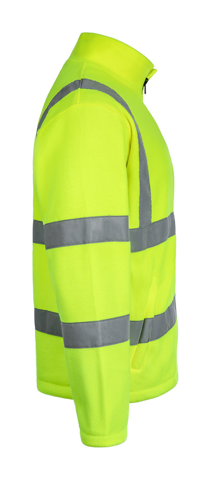 Beeswift Carnoustie Hi Vis Fleece Jacket - - Customisable Fleeces
