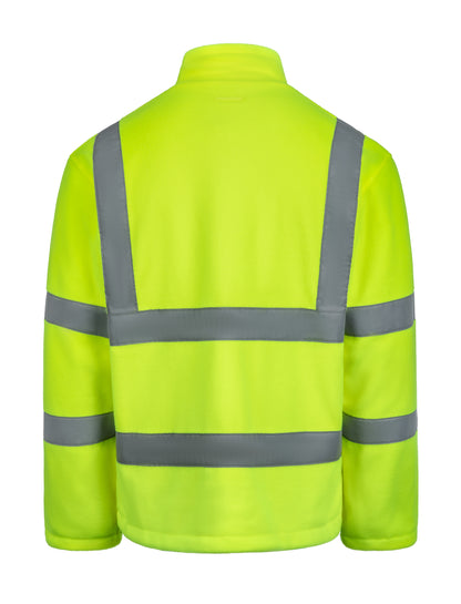 Beeswift Carnoustie Hi Vis Fleece Jacket - - Customisable Fleeces