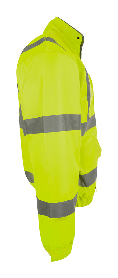 Beeswift Hi Vis Fleece Lined Bomber Jacket - - Customisable Bomber Jackets