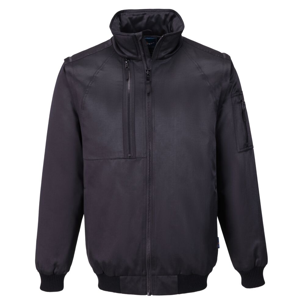 Wx2 Eco Pilot Jacket Cd802 - Black - Customisable