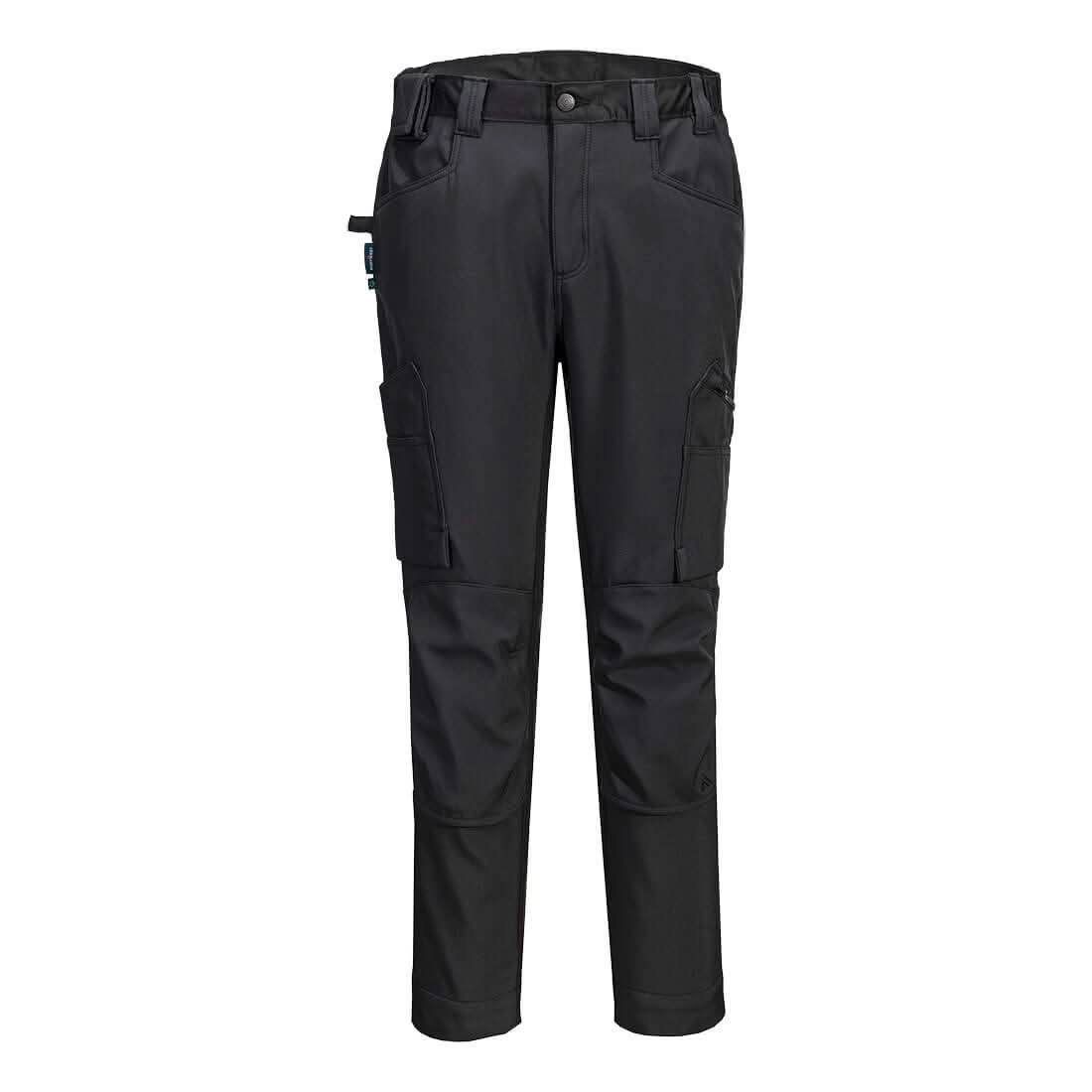 Portwest Wx2 Eco Softshell Trousers 2L CD840 - Black - Customisable Trousers