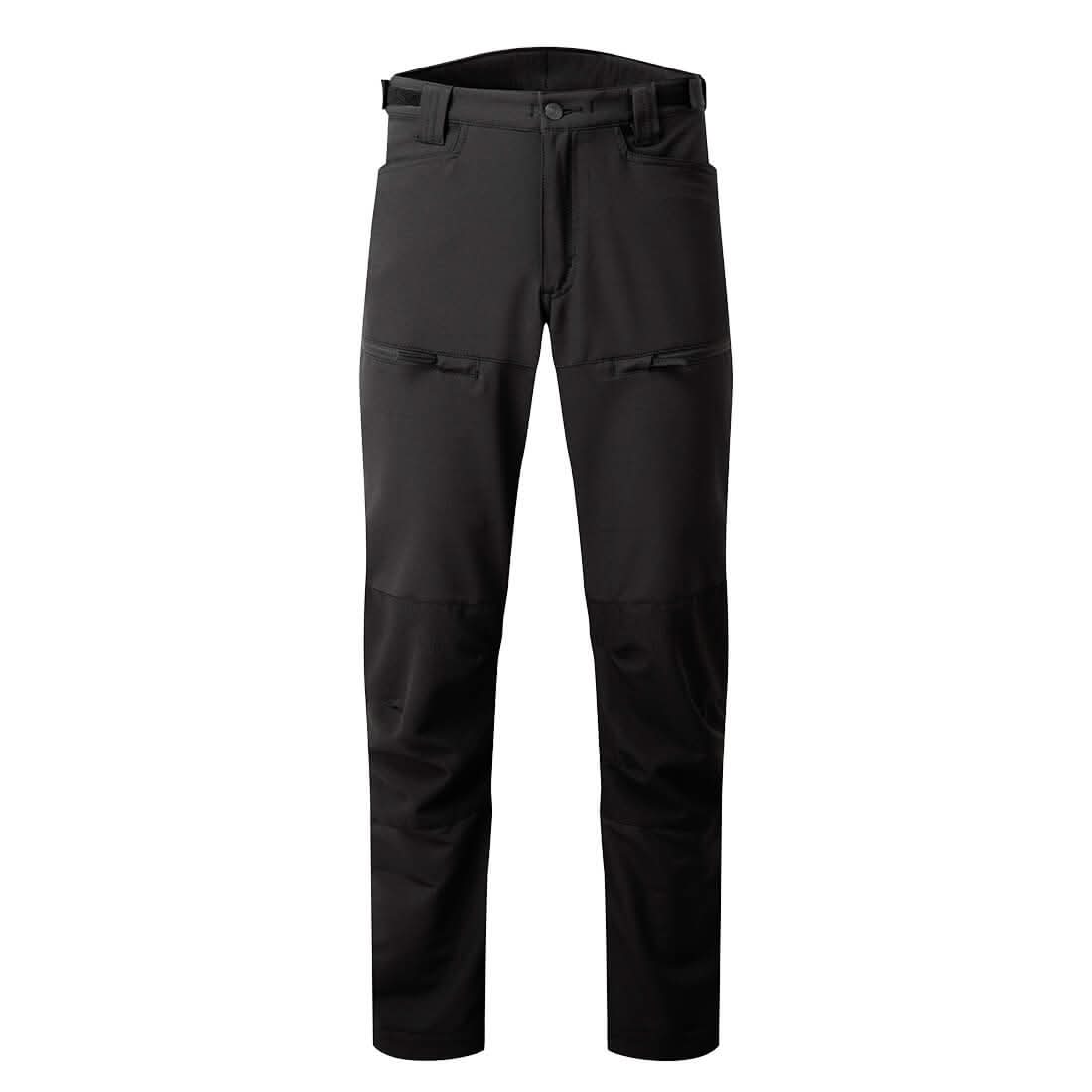 Portwest Wx2 Eco Stretch Hiking Trousers CD844 - Black Tall - Customisable Trousers