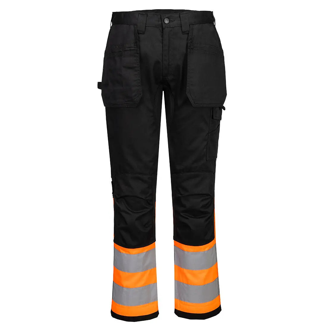 Wx2 Eco Hi Vis Holster Trouser Class 1 Cd858 - Orange Black - Customisable Holster Trousers