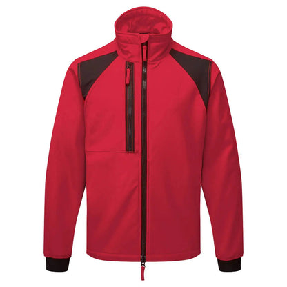 Wx2 Eco Softshell (2 L) Cd870 - Deep Red - Customisable Softshell Jackets