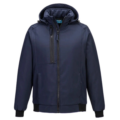 Wx2 Eco Hooded Insulated Softshell (2 L) Cd874 - Dark Navy - Customisable Softshell Jackets