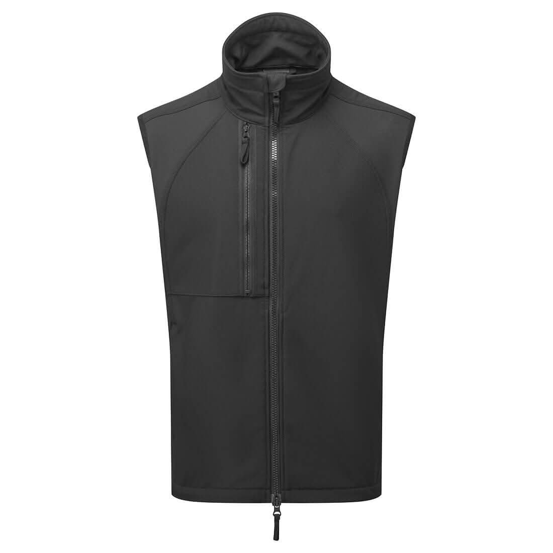 Portwest Wx2 Eco Softshell Bodywarmer 2L CD876 - Black - Customisable Bodywarmer