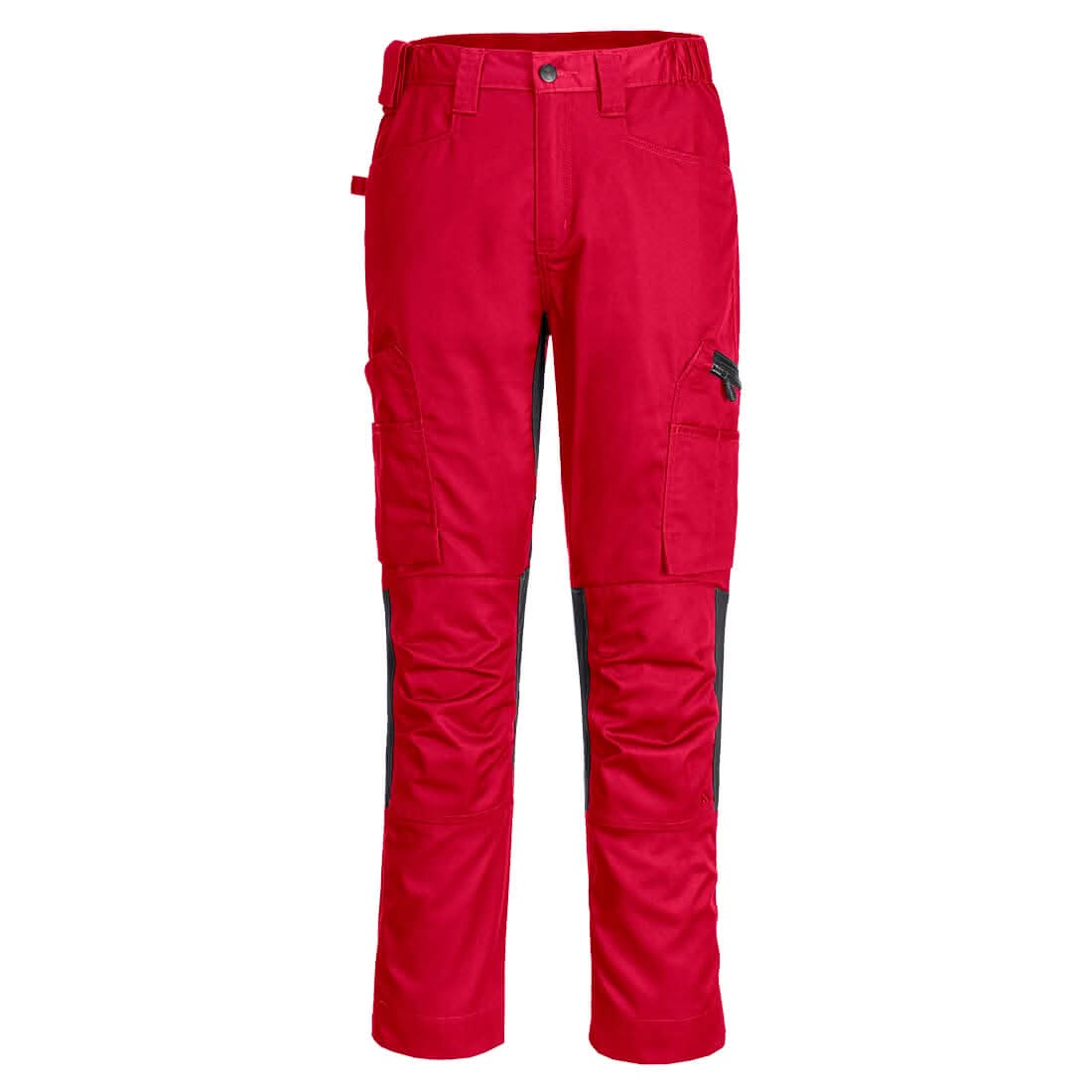 Portwest Wx2 Eco Stretch Trade Trousers Deep Red CD881 - Deep Red - Customisable Trousers