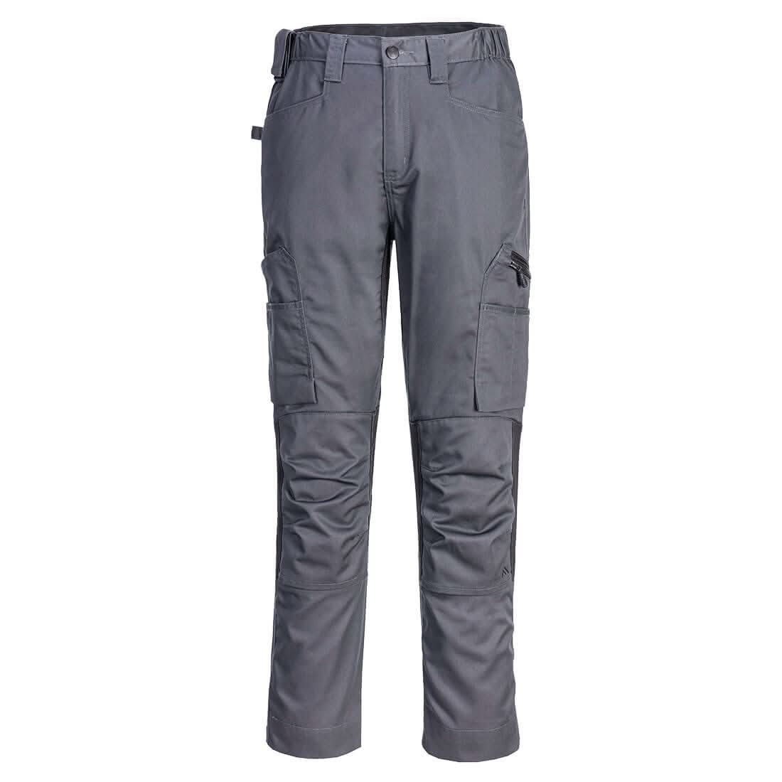 Portwest Wx2 Eco Stretch Trade Trousers Metal Grey CD881 - Metal Grey - Customisable Trousers