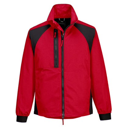 Portwest WX2 Eco Stretch Work Jacket cd885 - Deep Red - Customisable Jacket