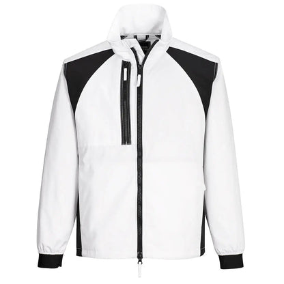 Wx2 Eco Stretch Work Jacket Cd885 - White Tall - Customisable Work Jackets