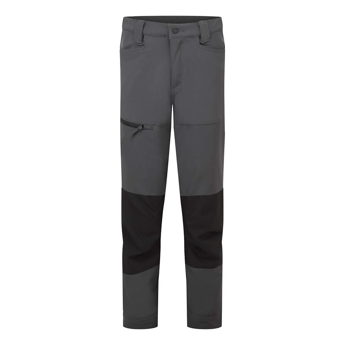 Portwest Wx2 Eco WomenS Stretch Work Trousers CD887 - Metal Grey - Customisable Trousers