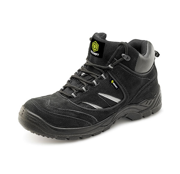 Beeswift Safety Trainer Boot - Black - Customisable Safety Boots