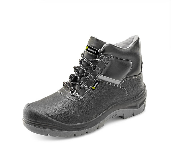 Beeswift Double Density Site Boot - Black - Customisable Safety Boots