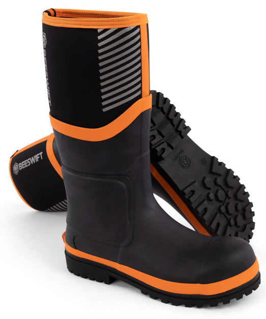 Beeswift Neo Force Neoprene Fully Safety Wellington Cf501 - - Customisable Wellingtons