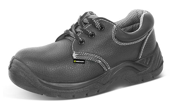 Beeswift Dual Density Shoe S - Black - Customisable Safety Shoes