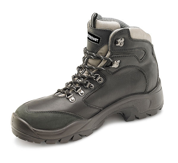 Beeswift Pu Rubber S Boot - Black - Customisable Safety Boots