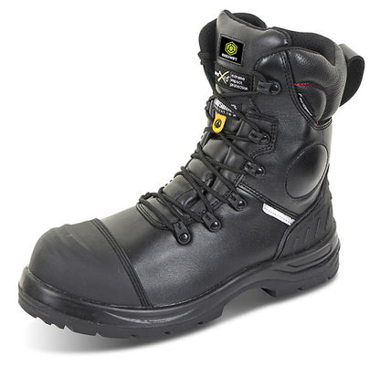 Beeswift Trencher Plus Side Zip Boot - Black - Customisable Safety Boots