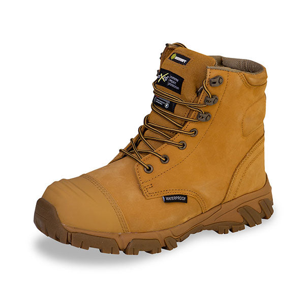 Beeswift Waterproof Side Zip Boot - Nubuck - Customisable Safety Boots