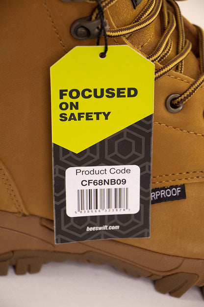 Beeswift Waterproof Side Zip Boot - - Customisable Safety Boots