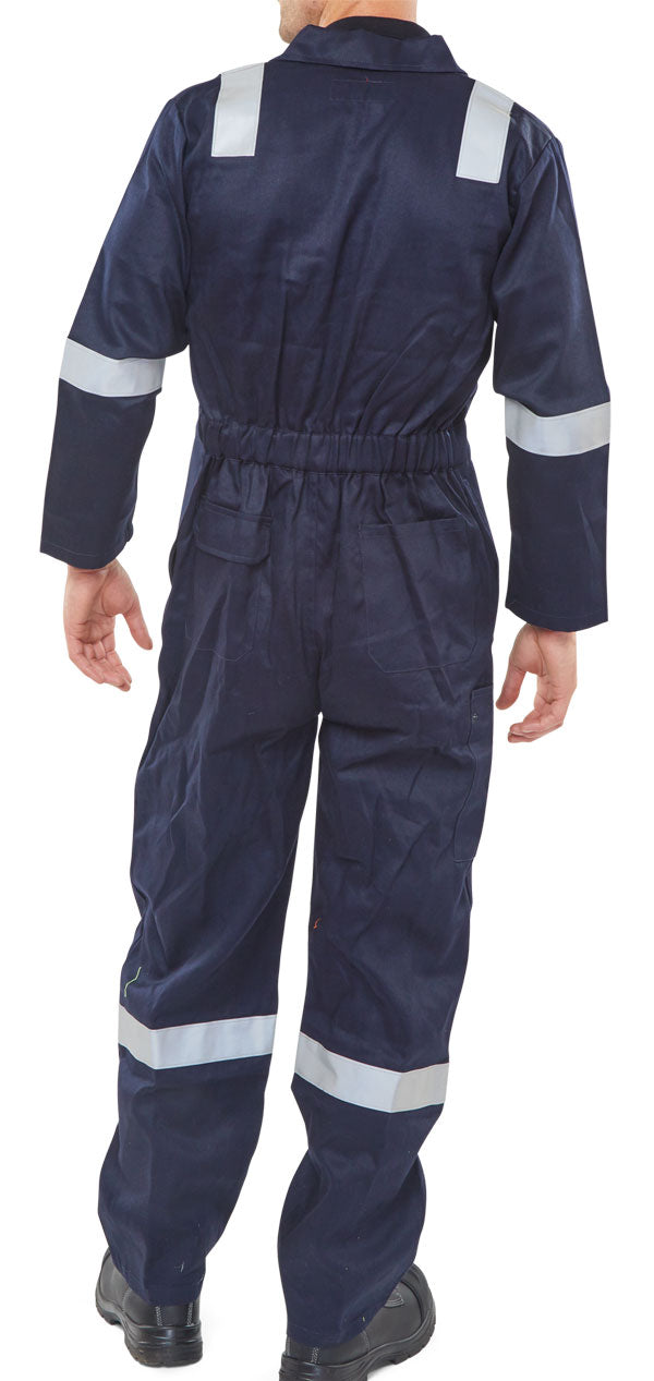 Beeswift Burgan Fire Retardant Anti Static Boilersuit - - Customisable Boilersuits