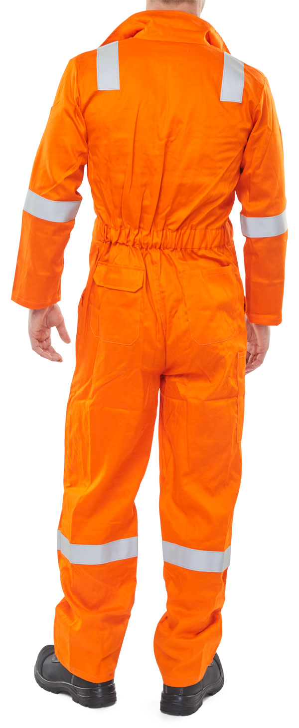 Beeswift Burgan Fire Retardant Anti Static Boilersuit - - Customisable Boilersuits