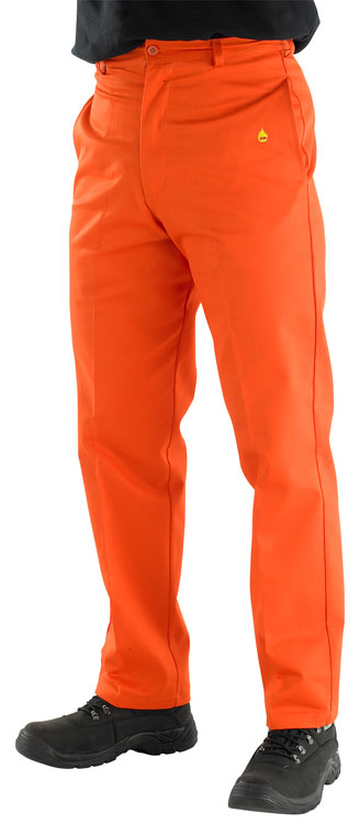 Beeswift Fire Retardant Trousers - Orange - Customisable Trousers