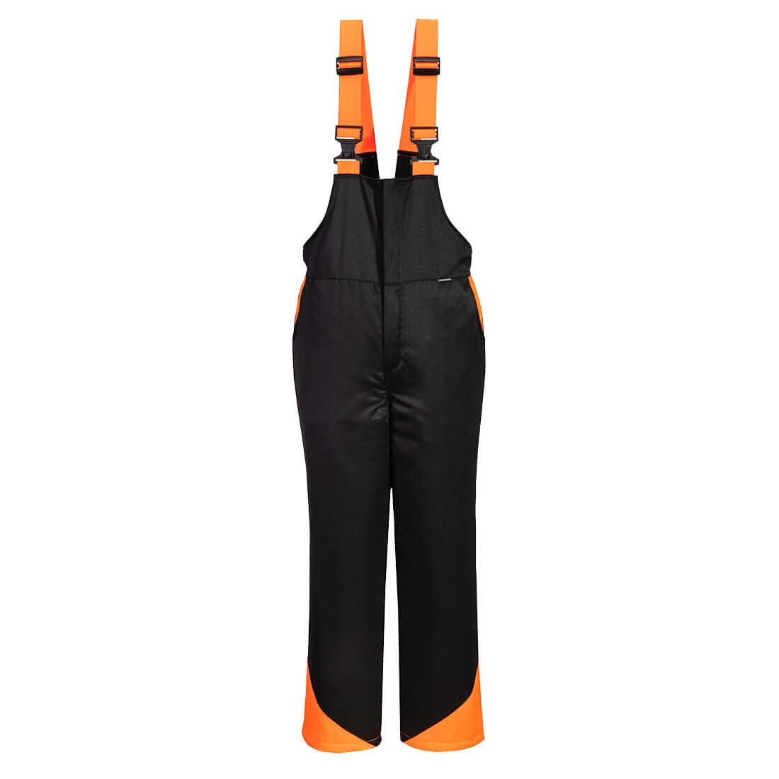 Portwest Oak Chainsaw Bib And Brace CH12 - Black - Customisable Coveralls