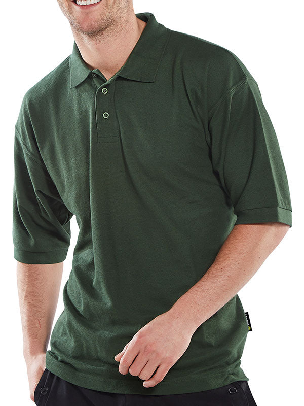 Beeswift Standard Polo Shirt - Bottle Green - Customisable Polo Shirts