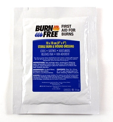 Burn Free Burn Free Burns Dressing X Cm - White 10X10CM - Customisable Burns