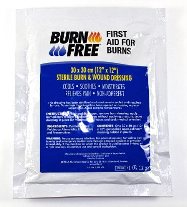 Burn Free Burn Free Burns Dressing X Cm - White 30X20CM - Customisable Burns