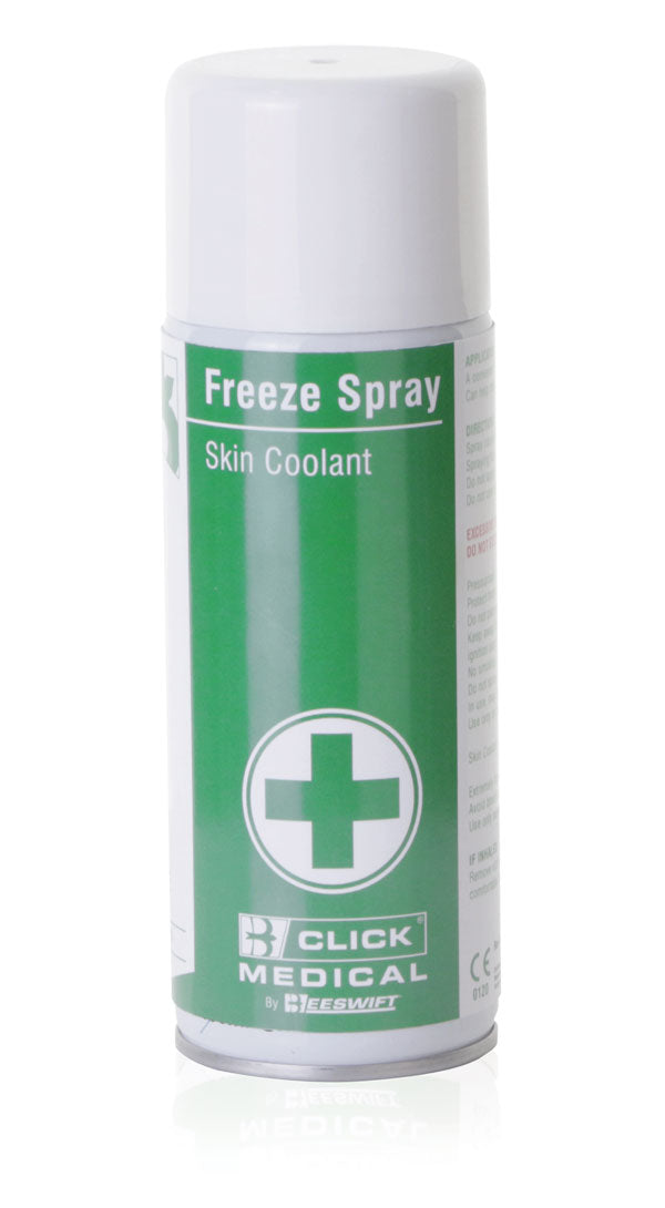 Click Medical Click Medical Freeze Spray Skin Coolant Ml - White 400ML - Customisable Aerosols